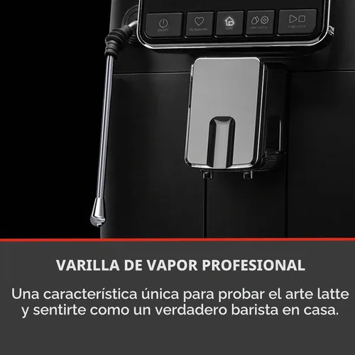 Vista 6 de Gaggia Cadorna Barista Plus - Máquina de café espresso superautomática, color negro, tamaño mediano