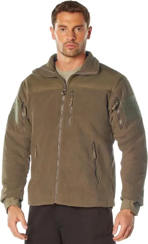 Vista 5 de Rothco Spec Ops - Chaqueta de forro polar táctica, ideal para usar en capas