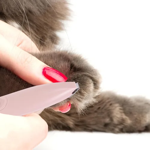 Vista 9 de Dog Paw Trimmer Pink Portable Low Noise for Cats and Dogs, ABS