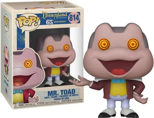 Vista 2 de Funko Disney: Disney 65th - Mr. Toad with Spinning Eyes, 3.75 pulgadas