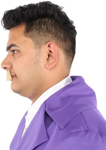 Vista 5 de HPO Cabello humano para hombre, bigote, cosplay, pelo facial (rubio)