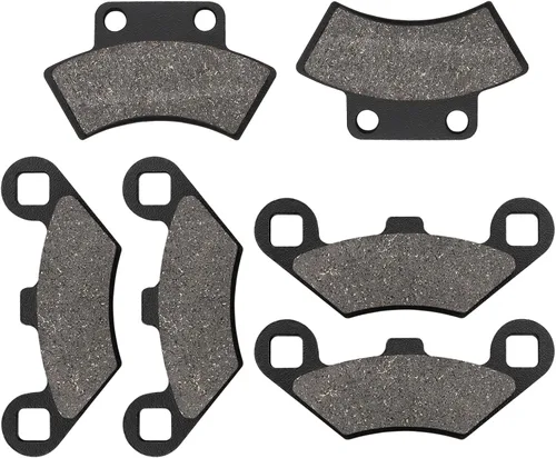 Vista 6 de Pastillas de freno delanteras y traseras para Polaris Sportsman 500 400 335 Magnum 425 Scrambler 500 400 Big Boss 250 6x6 500 400 Trailblazer 250