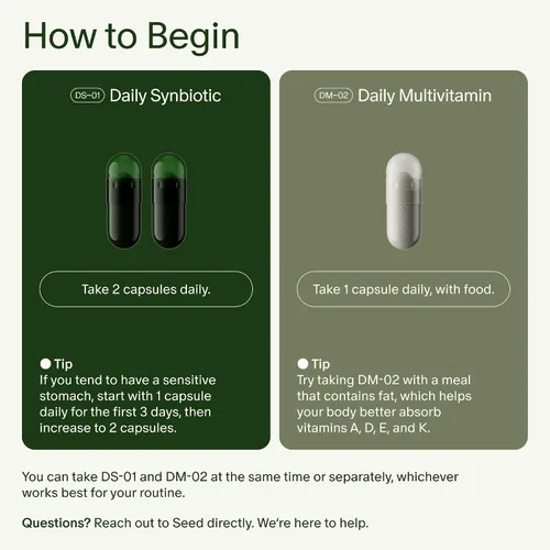Vista 6 de Seed Daily Essentials Duo - Multivitamínico DS-01 y DM-02 - Recarga