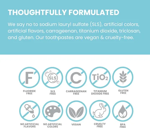 Vista 4 de Himalaya Botanique Pasta dental de hidroxiapatita para niños, sabor a fresa - Nano hidroxiapatita para apoyar la remineralización y restaurar