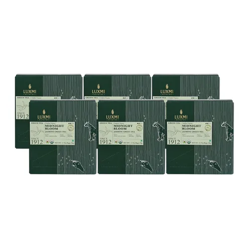 Vista 9 de LUXMI Estates - Té verde Sencha japonés - 50g (25 tazas) Té auténtico Sencha japonés de First Leaves Té premium suave, rico y refrescante
