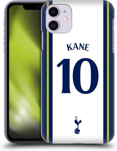 Vista 11 de Head Case Designs Officially Licensed Tottenham Hotspur F.C. Cristian Romero 2022/23 Players Home Kit Hard Back Case Compatible with Apple iPhone 11