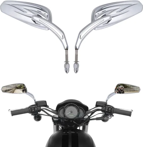 Vista 2 de SLMOTO Retrovisores LED integrados para Suzuki Katana GSXR 600 750 1000 04-16 600RR 03-19 CBR 600 F4i 01-07