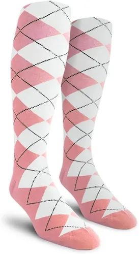 Vista 23 de Golf Knickers Calcetines Coloridos de Algodón Argyle hasta la Rodilla para Hombres, Mujeres y Jóvenes (AA-ZZ)