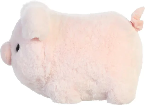 Vista 6 de Aurora® Adorable animal de peluche Spudsters™ Cutie Pig – Forma redonda que hace que los abrazos reconfortantes – Perfecto para niños de todas