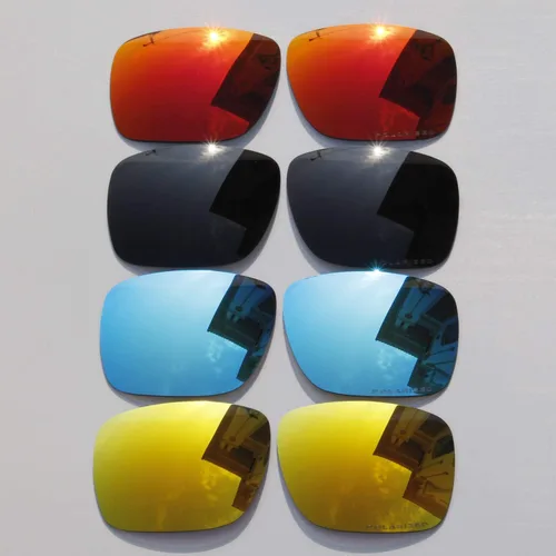 Vista 2 de ACOMPATIBLE 4 pares de lentes de repuesto para gafas de sol Oakley Holbrook con paquete polarizado P3-1