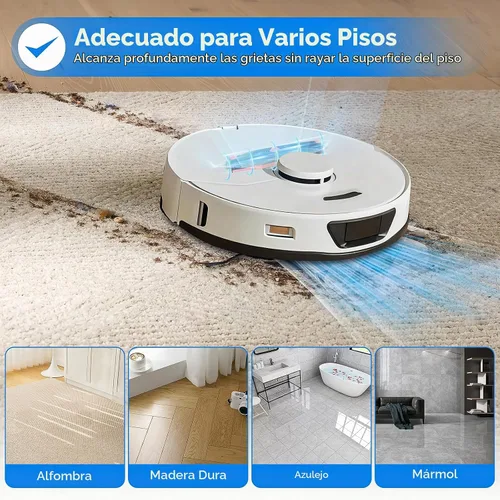 Vista 5 de Cepillo TriCut para aspiradora Roborock S7/Q Revo/T7S/Q7, QV35A, QV35S, Q5