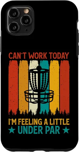 Vista 11 de iPhone 15 Can't Work Today I'm Feeling A Little Under Par - Disc Golf Case