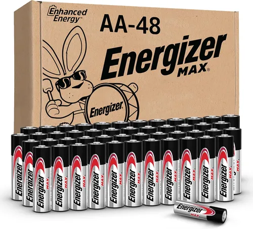 Vista 7 de Energizer - Pilas AA MAX (paquete de 48 unidades), baterías alcalinas doble A