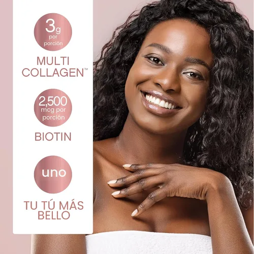 Vista 8 de NeoCell Péptidos líquidos de colágeno múltiple 16 fl oz con biotina