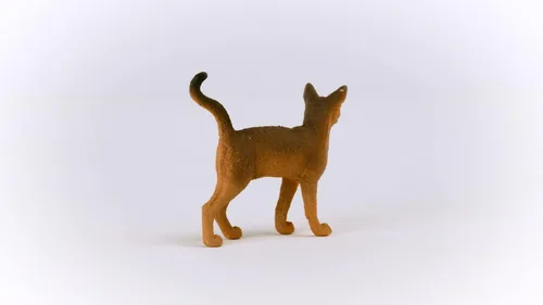 Vista 5 de Schleich Farm World - Juguete de gato abisinio - Figura de gato realista - Figura de gatito para niños y niños pequeños a partir de 3 años