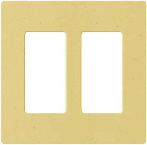 Vista 27 de Lutron Claro - Placa de cubierta para interruptor de luz, placa de pared de 2 posiciones, para interruptores de luz decorativos, cubierta