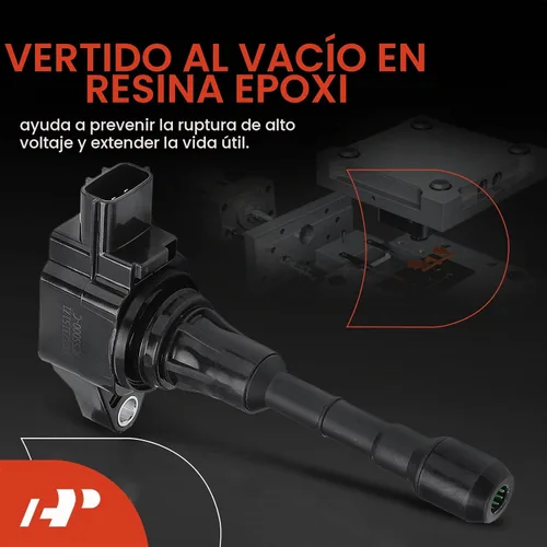 Vista 3 de Bobina de encendido A-Premium Compatible con vehículos Nissan e Infiniti - 2.5L 3.5L - Altima 2007-2018, Pathfinder 2013-2019, Maxima Murano Quest