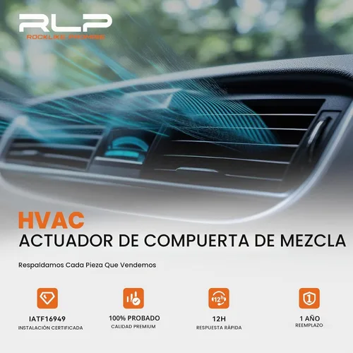 Vista 8 de 604-029 Actuador de puerta de aire HVAC, palancas de puerta mezcladora del calentador Compatible con Chrysler 200 Dodge Durango Journey Jeep Compass