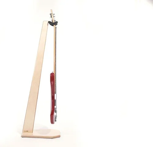 Vista 2 de Ruach GS-6 Soporte de guitarra de madera para bajo - abedul