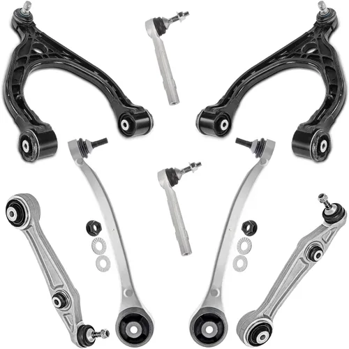 Vista 233 de Detroit Axle - Kit de brazos de control de extremo de 8 piezas para Toyota 2001-2003 Highlander 2002-2003 Camry Lexus ES300, 2 conjuntos de brazos