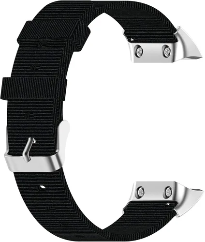 Vista 3 de Correa de reloj para Garmin Forerunner 35, pulsera de repuesto deportiva de lona para Garmin Forerunner 35/30 Running Watch