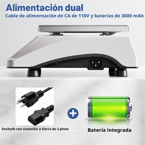 Vista 12 de Balanza de conteo de precio industrial, balanza de banco digital de 22lb/10kg x 0.1g para inventario de piezas pequeñas, balanza de monedas