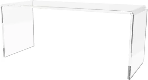 Vista 14 de Marketing Holders Plataforma elevadora de acrílico transparente Pantalla cuadrada de 3 pulgadas de ancho de 3 lados Encimería Escaparate