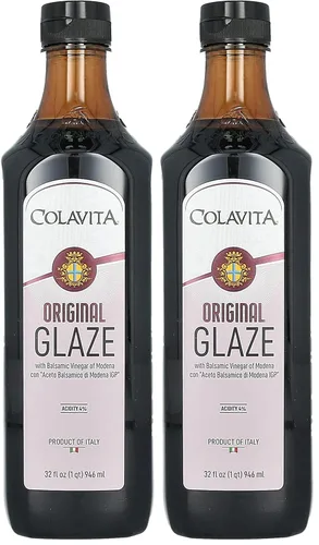 Vista 13 de Colavita Glaseado Balsámico - Orgánico, 8.5 onzas líquidas (Paquete de 1) Botella con exprimidor, Importado de Italia