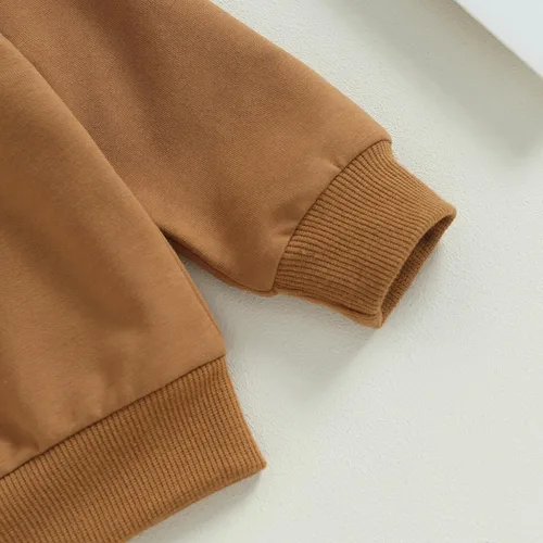 Vista 21 de Conjunto de sudadera con estampado para bebé y niña, sudadera larga para otoño e invierno