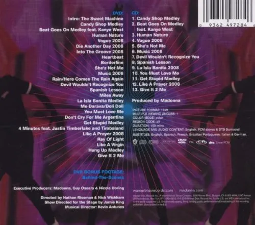 Vista 2 de The Sticky & Sweet Tour PAL