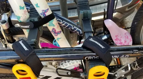 Vista 7 de Correas de cincha resistentes con hebilla de metal de acero inoxidable, gancho y bucle reutilizables y duraderos, correas de seguridad multiusos