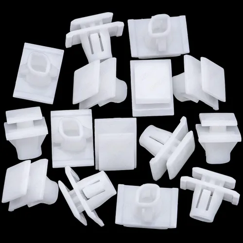 Vista 10 de Rexka 10 unids inferior exterior puerta burlete clip para Honda 75315-S9A-004 10pcs