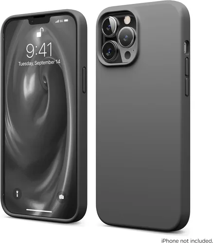 Vista 8 de elago - Funda compatible con iPhone 13 Pro Max, funda de silicona líquida, funda protectora de cámara de cuerpo completo, a prueba de golpes, funda