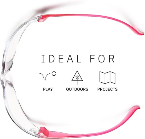 Vista 6 de Gamma Ray - Gafas protectoras de seguridad para niños, paquete de 12