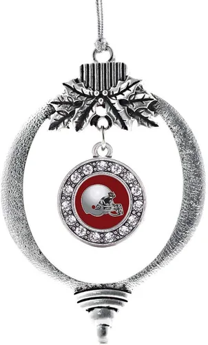 Vista 220 de Inspired Silver - Adorno de cromosoma 21 con dije de círculo de plata con joyas de circonita cúbica