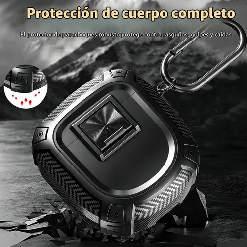 Vista 3 de Olytop Funda para auriculares Bose QuietComfort Ultra (2ª generación 2025)/Ultra 2023/II 2022 con clip de bloqueo y kit de limpiador, resistente a
