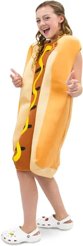 Vista 3 de Ballpark Frank - Disfraz infantil de Hot Dog - Divertidos disfraces de Halloween
