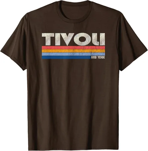 Vista 8 de Camiseta vintage de los años 80 estilo Tivoli NY