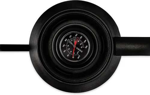 Vista 5 de Soma Hervidor de café y té con cuello de cisne de acero inoxidable, negro, 1 litro, estufa
