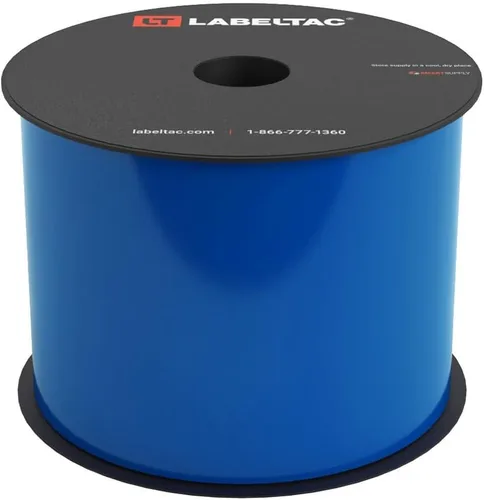 Vista 20 de Suministro de etiquetas LT4/LT4P/LTPX 0.5" x 150' Negro Print Long-Lasting Labels on Durable Water & Chemical Resistant Vinyl - Ideal for a Wide