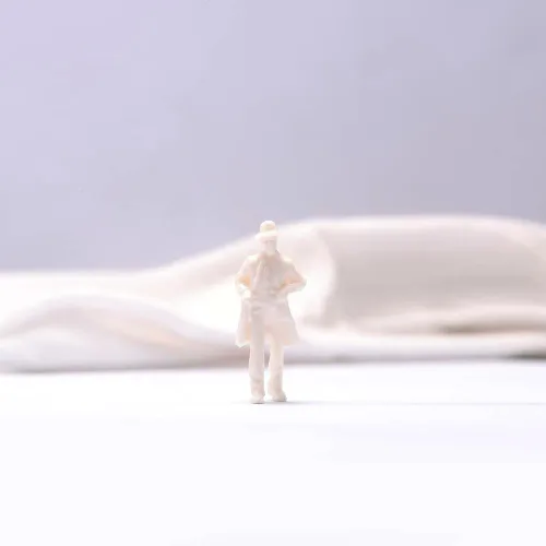 Vista 15 de Figuras en miniatura a escala 1:64, figura de acción de diorama, gente pequeña, accesorios de escena de resina, muñequeras, figuras de miniaturas