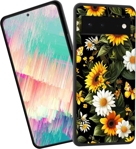 Vista 86 de Funda delgada para Google Pixel 4 XL, funda delgada de silicona de TPU suave a prueba de golpes para Google Pixel 4 XL, cruz negra
