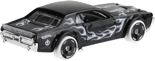 Vista 2 de Hot Wheels 2019 Hw Flames '68 Mercury Cougar, 164/250 Negro