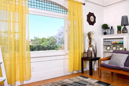 Vista 31 de All American Collection - cortinas Doli transparentes, 2 unidades Blanco