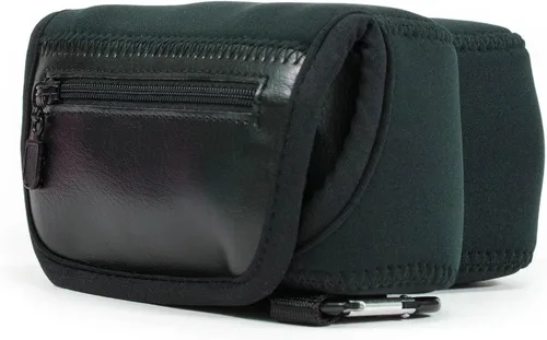 Vista 8 de MegaGear MG1499 Sony Alpha A6400, A6500 (0.709-5.315 in) Funda de neopreno ultra ligera para cámara - Negro, piel sintética
