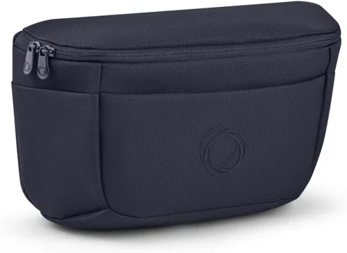 Vista 9 de Bugaboo Bolsa organizadora para cochecito, bolsa de pañales compacta con múltiples bolsillos y soporte aislado para botellas, compatible universal