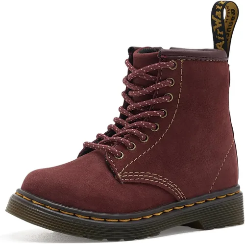 Vista 37 de Dr. Martens, Botas industriales ligeras para mujer Maple Zip con puntera de acero