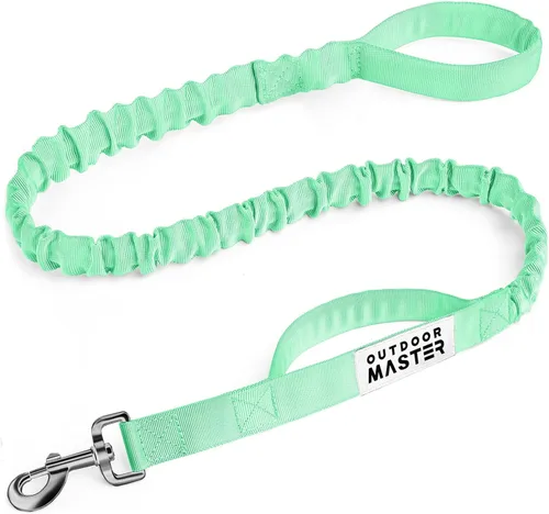 Vista 11 de Correa de cuerda elástica para perros Outdoormaster; para mayor seguridad y comodidad de su perro., M