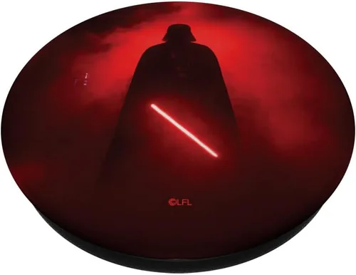 Vista 2 de Star Wars Darth Vader - Sable de luz rojo PopSockets PopGrip estándar