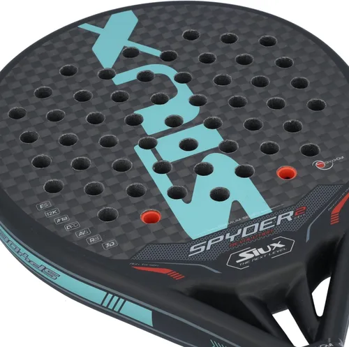 Vista 6 de Siux Spyder 2 Revolution - Paleta de control, negro y azul, nivel avanzado/de competencia, bajo equilibrio, núcleo de EVA suave, cara de carbono